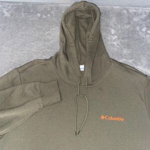 Columbia Sportswear Graphic Hoodie Bigfoot Print Green Men's Size M NWT